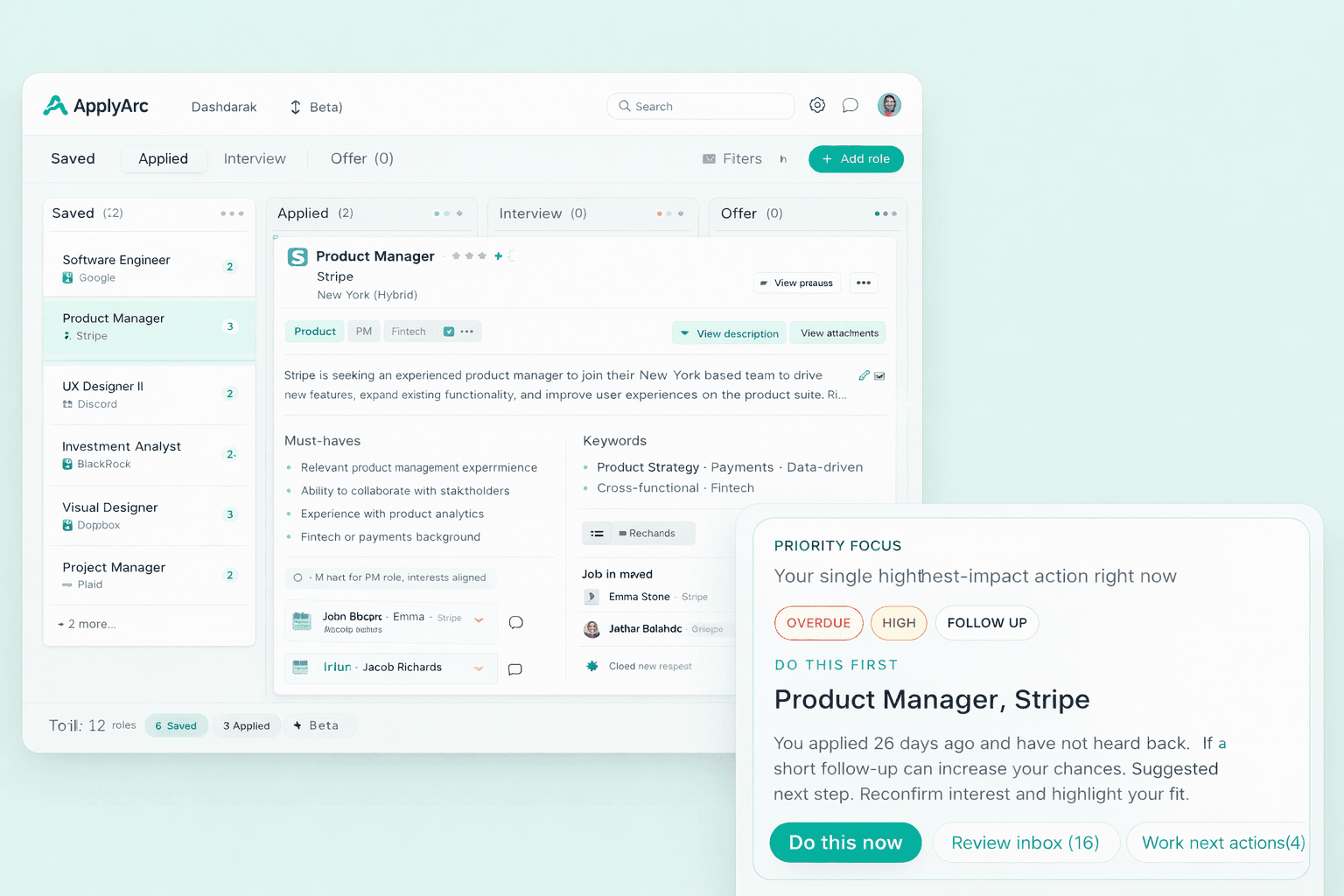 Stay organized without spreadsheets
